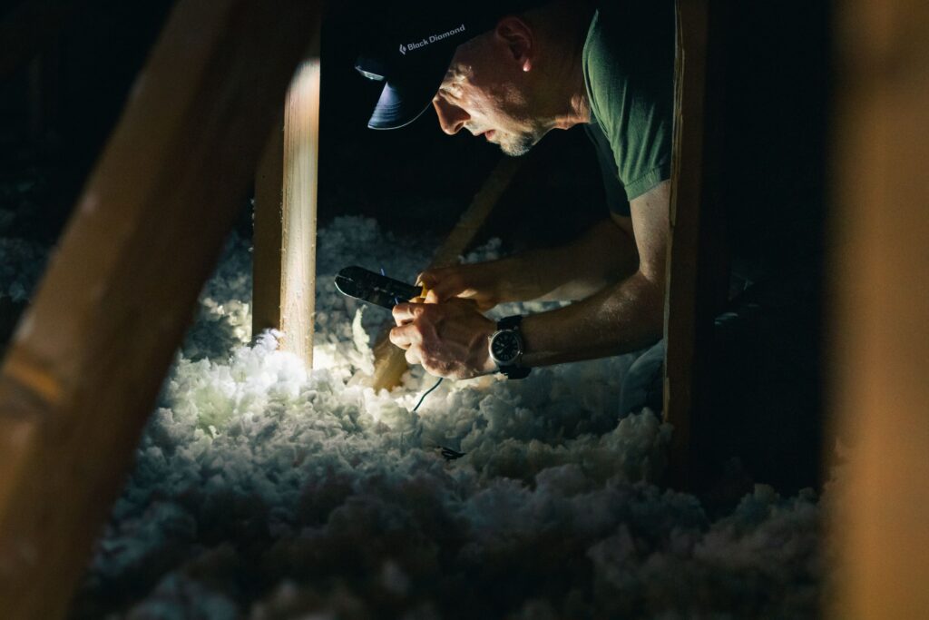 sealing and insulating attic