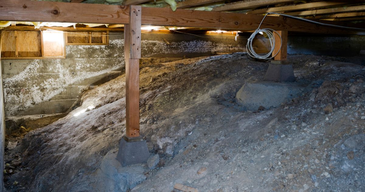 Crawl Space without a Vapor Barrier 2