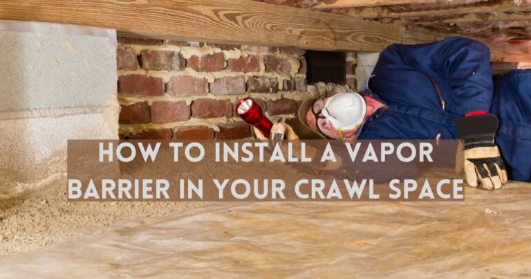 How to Install Vapor Barrier in a Crawl Space