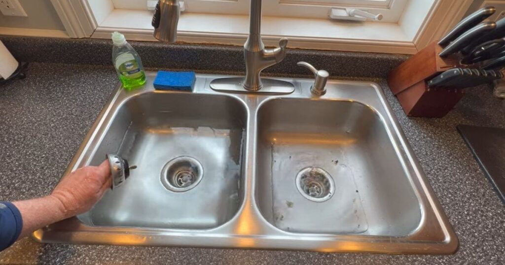 Water Coming Back Up Kitchen Sink? Try This 5 Easy Steps! Home