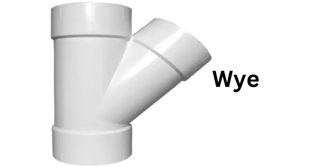 Wye fitting